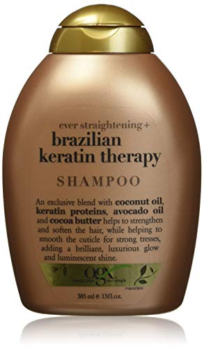 Ogx Shampoo Brazilian Keratin Therapy 13 Ounce (384ml) (3 Pack)