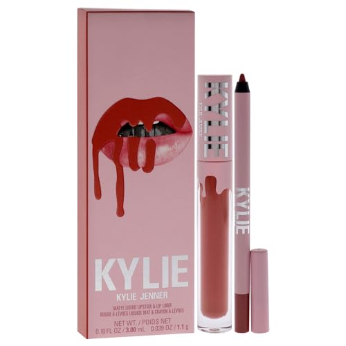 Kylie Cosmetics Matte Lip Kit - 505 Autumn for Women - 2 Pc 0.10 oz Matte Liquid Lipstick, 0.03 oz Lip Liner