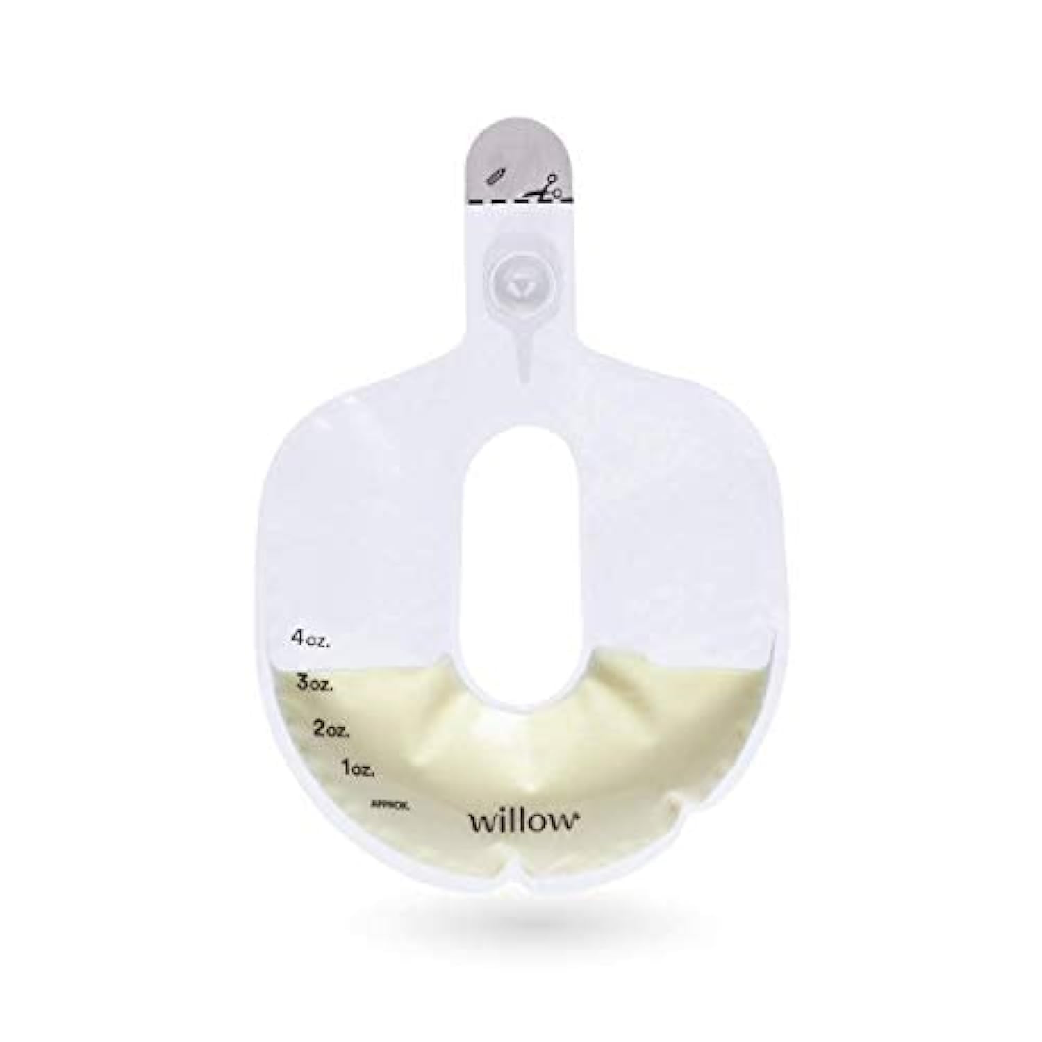 Willow - 360 Pump Spill-Proof Breast Milk Bags - 48 Ct - Holds 4 oz. Per Self-Sealing Storage Bag - Compatible with Willow 360 or 3.0 Wearable Hands Free Breast Pump