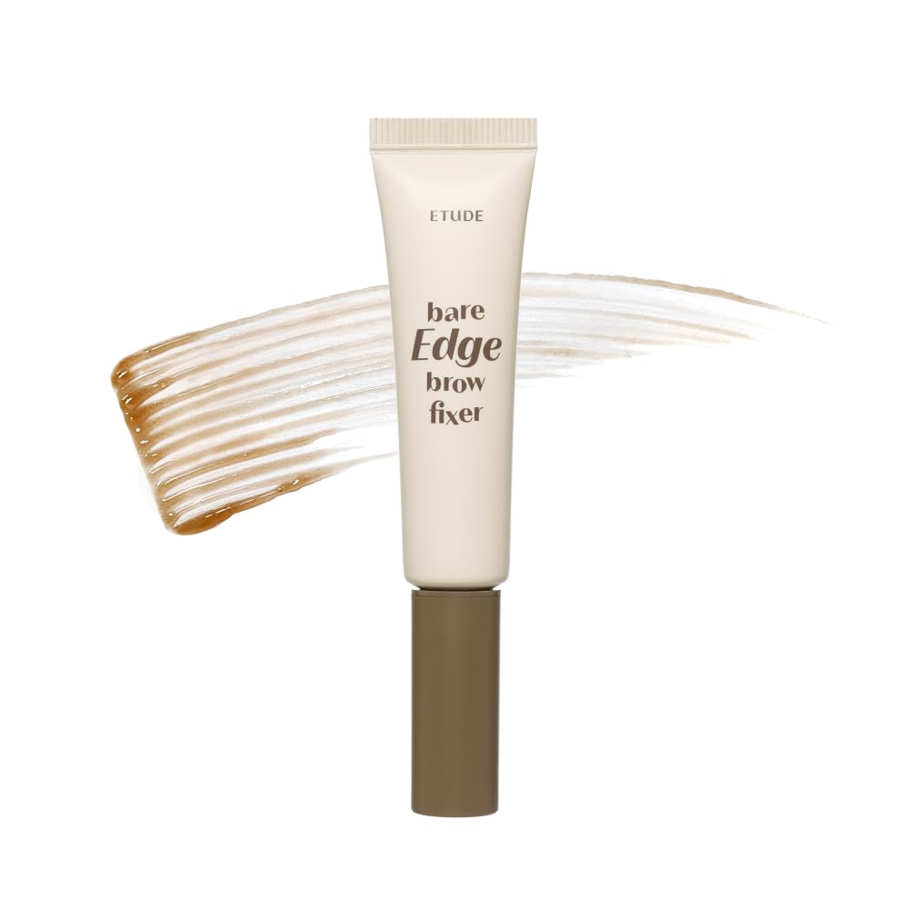 ETUDE Bare Edge Brow Fixer (23AD) | A brow fixer that creates a natural look and keeps your eyebrows in place | Brow Mascara | Zero Clump & No Bushy Brows