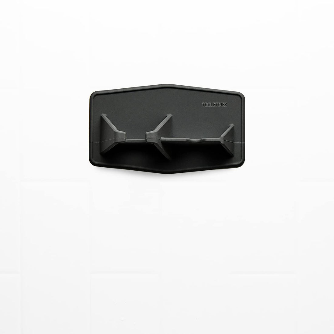 Tooletries - The Maverick (Charcoal), Silicone Waterproof Razor And Brush Holder Slim - Holds Both.