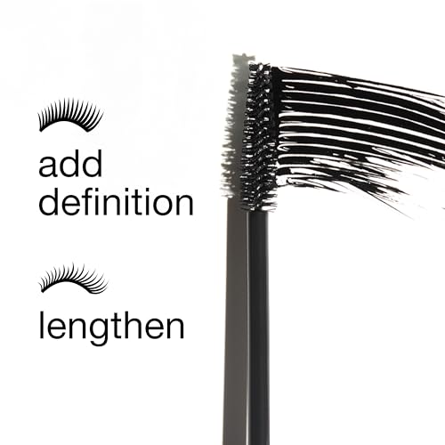 Clinique Lash Doubling Mascara | Length, Defining + Safe for Sensitive Eyes, Black, 1 Fl Oz