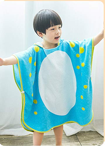 Maleroads Soft Cotton Baby Bath Towel Beach Towel Bathrobe for Kids