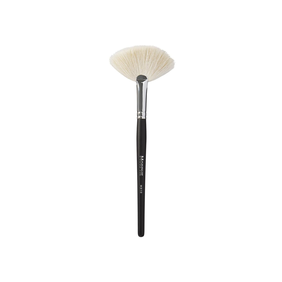 Morphe M310 Large Soft Fan Highlighter Brush - Extra-Wide Makeup Brush with Natural Bristles for Highlighting & Powder Application (1 Count)