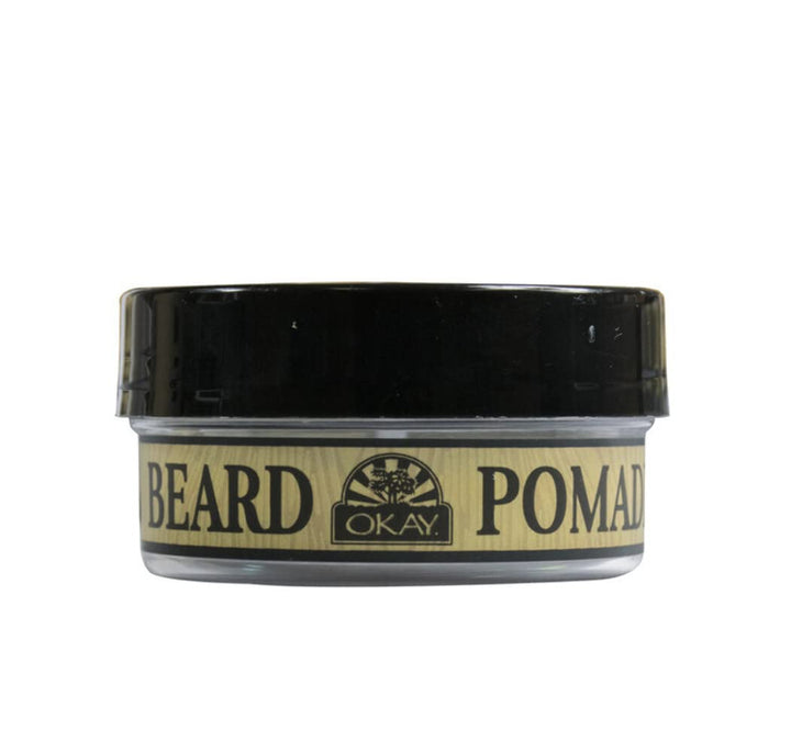OKAY Men's Beard Pomade, 2 Ounce