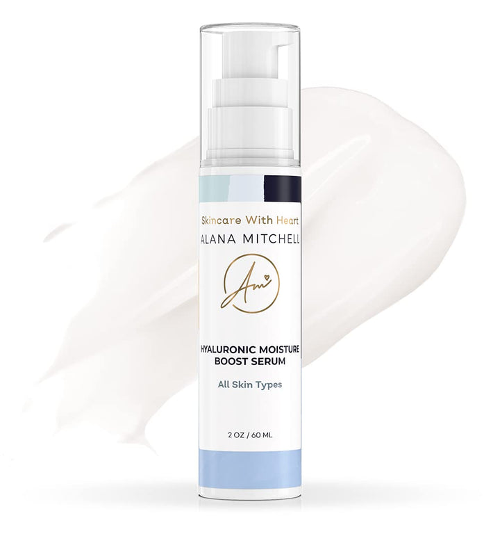 Best Selling Anti Aging Moisturizer Pure Hyaluronic Moisture Serum By Alana Mitchell (2Oz) | Repairs Sensitive, Dry &Amp; Combination Skin | 100% Natural Ingredients &Amp; Antioxidants