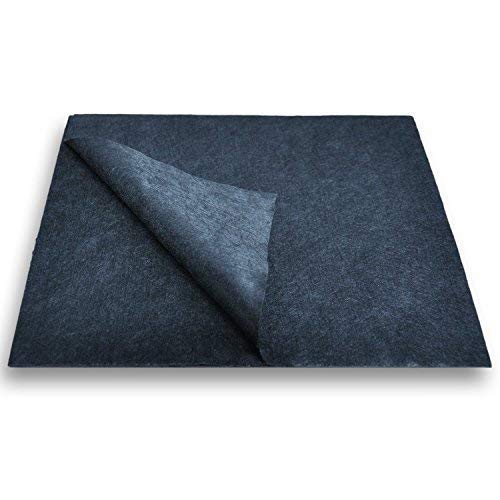 DAVELEN Luxury Spa Towels - Eco-Friendly Disposable Towels for Salon, Spa, Hair, Face, Body - Soft, Large (31.5” x 15”), and Absorbent - Black, 50-Pack