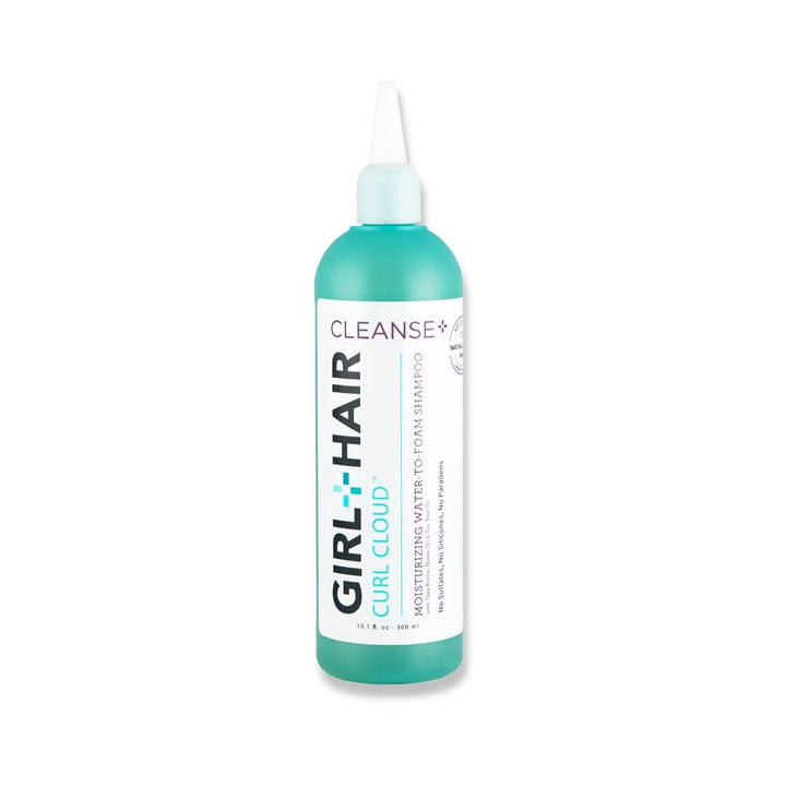 Girl+Hair Natural Hair Products, Cleanse Plus Moisturizing Sulfate Free Shampoo,Treat Scalp with Tea Tree Oil & Neem Oil.