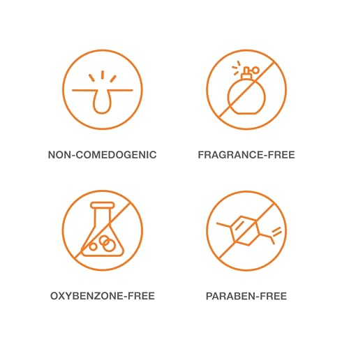 Neutrogena Clear Face Serum Sunscreen with Green Tea, Broad Spectrum SPF 60, Non-Comedogenic Face Sunscreen for Lightweight UVA/UVB Protection, Oxybenzone- & Fragrance-Free, 1.7 fl. oz