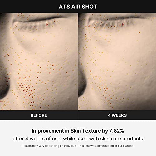 Medicube Age-R ATS Air Shot - Microneedling Pore Tightening Skin Care Device for Enhanced Absorption, Pore Refinement, and Smoother Skin Texture - Exfoliation, Skin Rejuvenation - Korean Skin Care