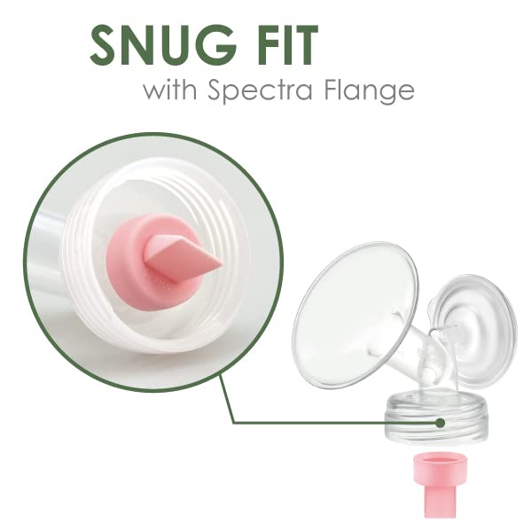 Maymom Duckbill Valves Compatible with Spectra S1 Spectra S2 Spectra 9 Plus Synergy Gold Not Original Spectra Replacement Pump Parts (Pink, 6ct)