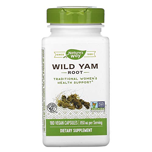 Nature's Way, Wild Yam - 180 vegicaps
