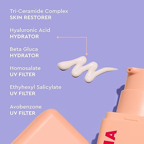 BYOMA Gel Cream SPF 30 - Barrier Repair Cream/Gel Face Lotion with Broad Spectrum Sunscreen - Ceramide SPF Face Moisturizer for Dry Skin - Alcohol Free, Oil Free Face Moisturizer - 1.69 fl. Oz