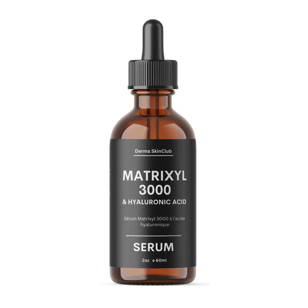 Matrixyl 3000 Serum with Hyaluronic Acid, Anti-Wrinkle facial Serum, Anti-Aging & Hydrating, Deep Wrinkle Reducer, Fine Lines, Firming Serum for face - 2oz