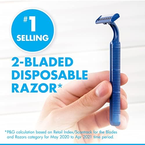Gillette Sensor2 Disposable Razors for Men, Water Activated Lubrastrip to Help Avoid Skin Irritation, 18 count