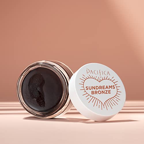 Pacifica Bronzer – Sun Dreams Matte Bronzing Cream Highlighter, Hydrating & Buildable Contour with Floral Extracts, Talc-Free, Vegan & Cruelty-Free, 1 oz (Shade California)