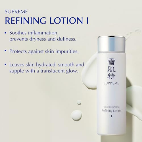 SEKKISEI Supreme Refining Lotion I, Hydrating Soothing Facial Lotion, 7.8 Ounce