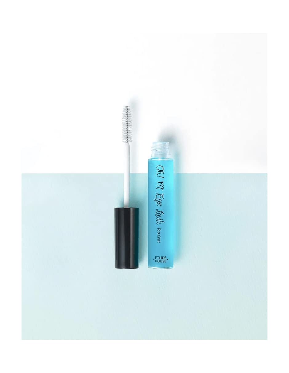 ETUDE Oh M'Eye Lash - #1 Top Coat | Transparent Layered Coat that Protects your Mascara for Perfect Eyelashes, Korean Makeup, Kbeauty