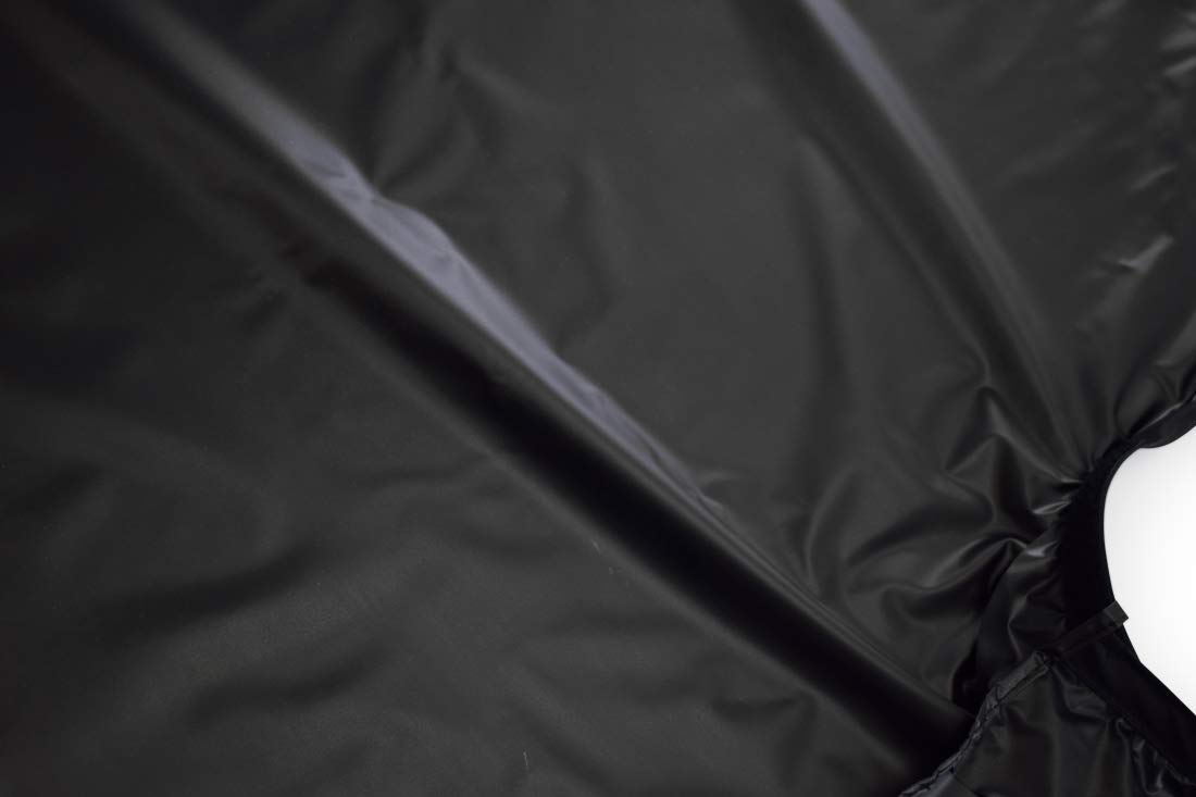 Betty Dain Magnum Shampoo Cape with Velcro Closure, Black