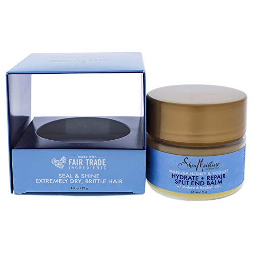 Shea Moisture Manuka Honey and Yogurt Hydrate Plus Repair Split and Balm for Unisex, 2.5 Ounce