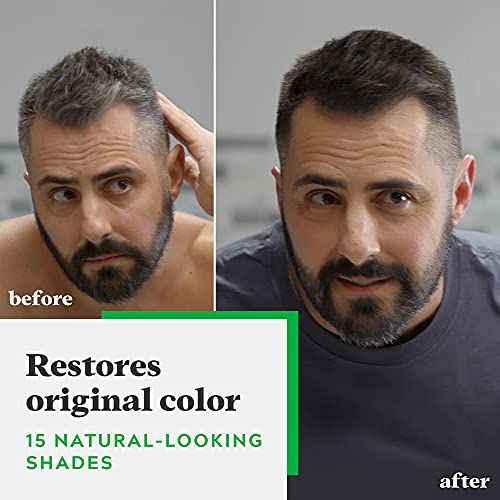 Just For Men Shampoo-In Color (Formerly Original Formula), Mens Hair Color with Keratin and Vitamin E for Stronger Hair - Dark Blond/Lightest Brown, H-15, Pack of 3