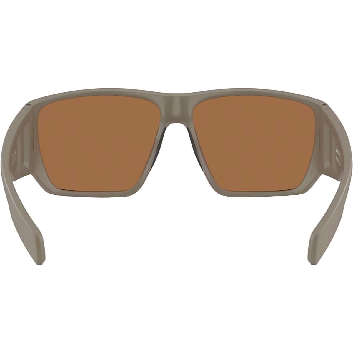 Native Eyewear Men's XD9047 Sightcaster II Rectangular Sunglasses, Matte Desert Tan/Brown Polarized, 64 mm