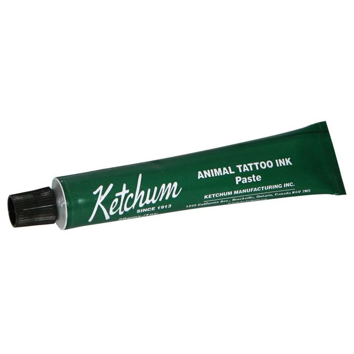 Ketchum Animal Tattoo Ink - Green Paste 1oz.