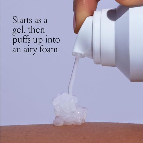 Billie SkyFoam Shave Gel - Lavender Milk Scent - Water-activated Foam - Made With Aloe & Cucumber - For A Close, Smooth Shave - 6.7 fl oz