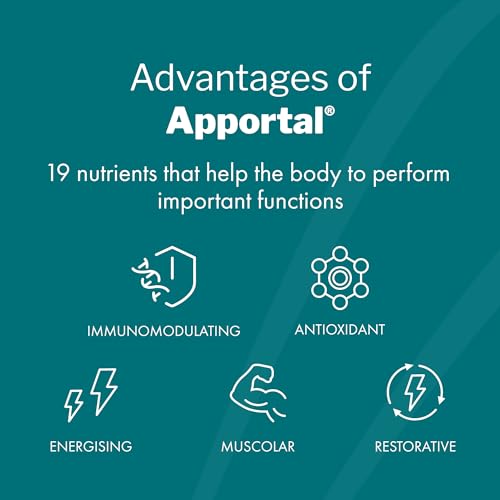 PHARMANUTRA ApportAL Multivitamin & Mineral Supplement – 19 Nutrients for Energy, Immunity & Muscle Recovery – with Sucrosomial Iron, Magnesium, Zinc, Selenium & Vitamins – 14 Sachets