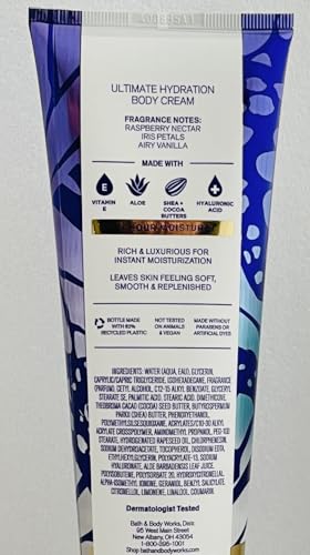 Bath and Body Works Butterfly Body Cream Ultimate Hydration Gift Set For Women 2 Pack 8 Oz. (Butterfly)