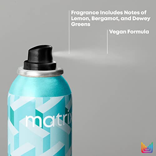 Matrix Styling Dry Shampoo | Absorbs Oil & Refreshes Hair | Provides Long Lasting Style | For All Hair Types | Silicone, Sulfate, & Talc Free | 3.1 Oz