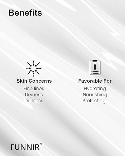 FUNNIR Snail Mucin Moisturizer 92%, Lightweight Moisturing Cream, 100g, Youthful and Radiant Formula, Repair Face Cream for All Skin Types, Skincare Products