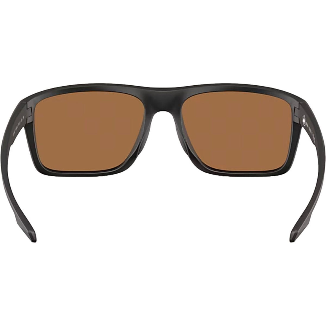 Native Eyewear Men's XD9043 Tavern Square Sunglasses, Matte Black/Brown Polarized, 57 mm