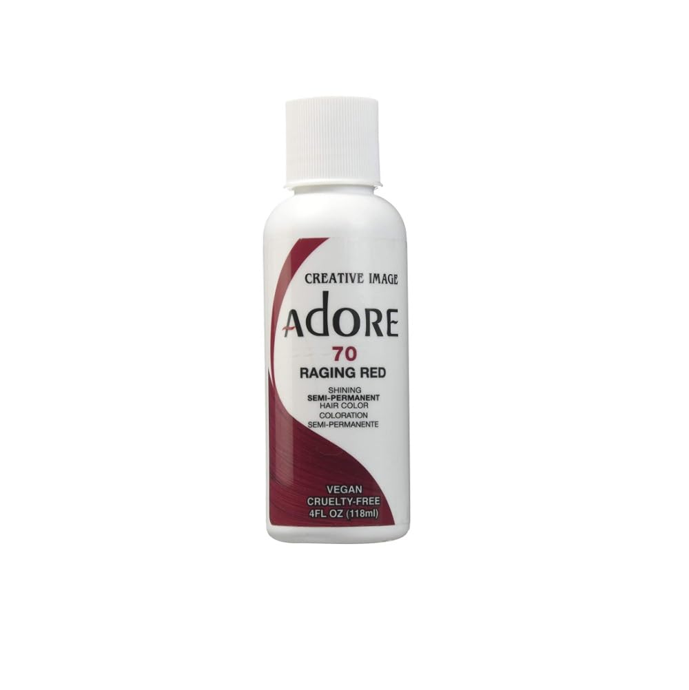 Shining Semi-Permanent Hair Color - Raging Red - 118ml by Adore