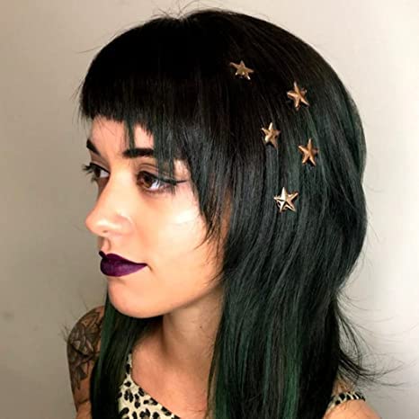 Jovono Womens 5Pcs Wedding Bridal Spiral Hair Clips With Star Alloy