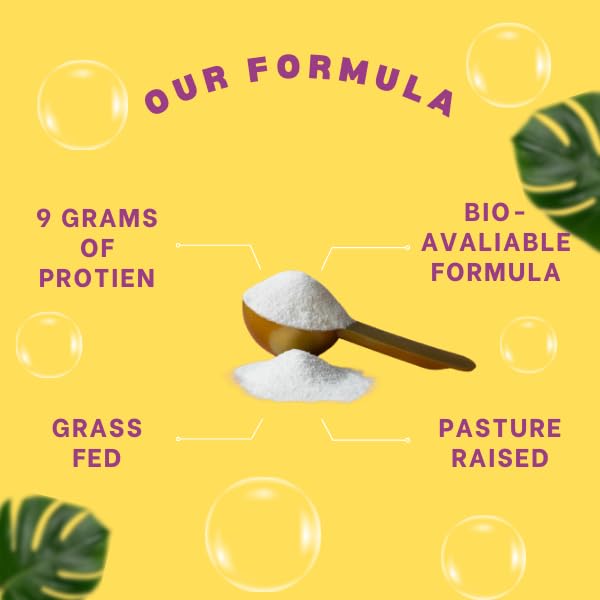 Greenfield Nutritions Halal Collagen Peptides Powder - 9g Halal Protein Probiotic, Biotin, Hyaluronic Acid & Vitamin C - 270g Halal Collagen for Women & Men - Supports Hair, Skin, Nails, Joints & Gut