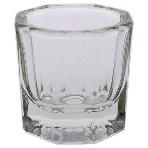 Cuccio Pro - Glass Dappen Dish Pack - Clear - for Women - Glass Dish - 12 Pc
