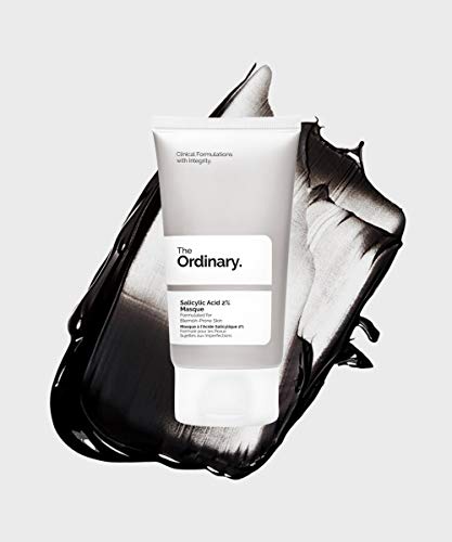 THE ORDINARY Salicylic Acid 2% Masque, Clarifying Charcoal & Clay Mask for Blemish-Prone Skin, 1.7 Fl Oz