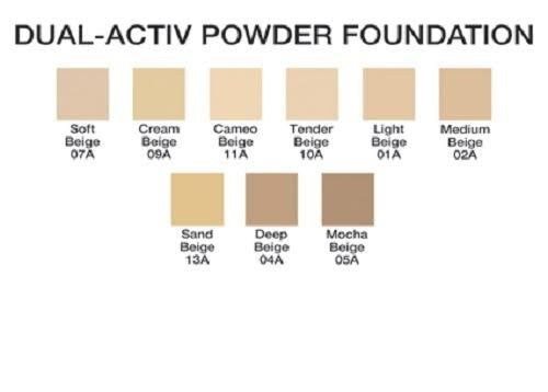 Beauty Basics Cream Beige: Dual Active Powder Foundation (Cream Beige)
