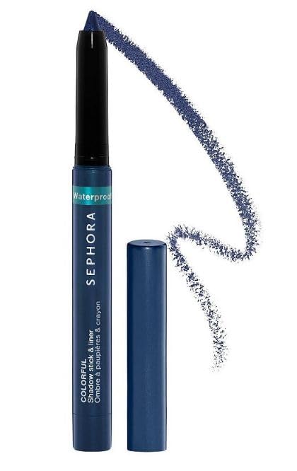 SEPHORA COLLECTION Sephora Colorful® Waterproof Eyeshadow & Eyeliner Multi-Stick 23 Navy Shimmer