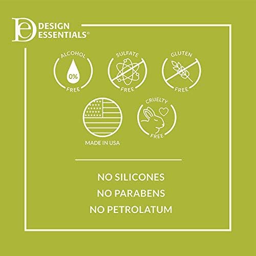 Design Essentials Almond & Avocado Moisturizing & Detangling Leave-In Conditioner for Curly Hair, 12 Ounce