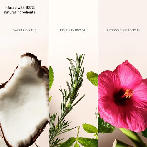 Suave Dry Shampoo Spray Variety 3-Pack – Invigorating Rosemary & Mint, Volumizing Bamboo & Hibiscus + Refreshing Sweet Coconut, 4.3 Oz Ea