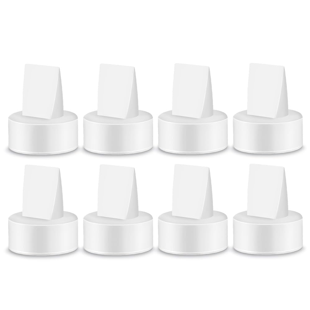 Maymom 8 Count Duckbill Valves Compatible with Spectra S1 Spectra S2 Spectra 9 Plus. Not Original Spectra Pump Parts Replace Spectra Duckbill Valve Not Original Spectra S2 Accessories (8 ct White)
