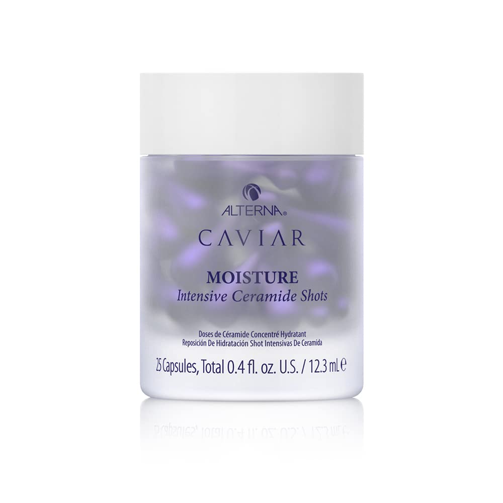 Alterna Caviar Anti-Aging Replenishing Moisture Hair Treatment Serum Capsules | Leave-In Hair Treatment | Boost Strength, Restore & Hydrate Hair |Ã‚ 0.68 fl. oz.