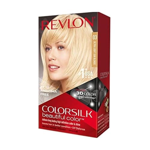 Revlon Colorsilk Beautiful Color, Ultra Light Sun Blonde 03 1 application