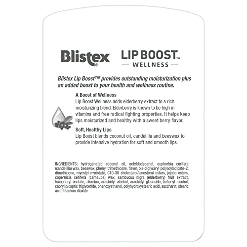 Blistex Lip Boost Wellness Intensive Hydration Elderberry Moisturizer