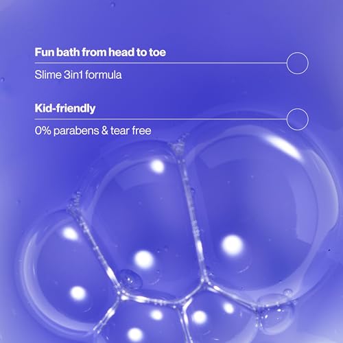 Suave Kids Minions Coco-Craze Slime 3-In-1 Shampoo, Conditioner, and Body Wash, For Tear-Free and Gentle Cleansing, 13.5 oz, 4 Pack