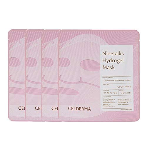 CELDERMA Season9 Ninetalks Hydrogel Mask [4pcs] Anti-aging, Brightening, Deep-hydration