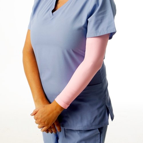 Tat2X Ink Armor Premium Full Arm Tattoo Cover Up Sleeve - No Slip Gripper - U.S. Made - Suntan - XL2X