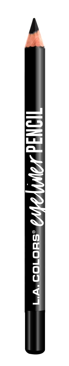L.A. COLORS Eyeliner Pencil, Black,